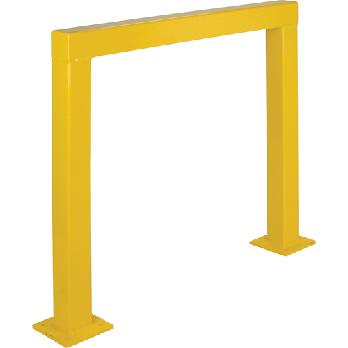 Barri&egrave;res de s&eacute;curit&eacute;, 4' la x 3,5' h, Jaune Duraquip Inc