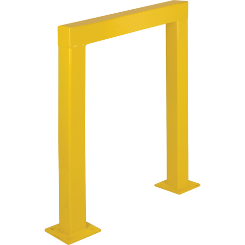 Safety Guards, 3' W x 3.5' H, Yellow Duraquip Inc