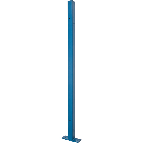 Universal Post, 4.125' H x 2" W, Blue Duraquip Inc