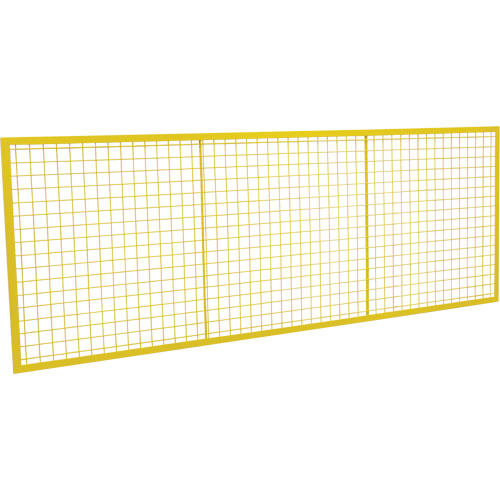 Wire Mesh Partition Components - Panels, 3' H x 8' W Duraquip Inc