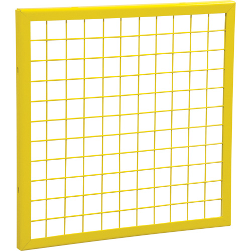 Wire Mesh Partition Components - Panels, 2' H x 2' W Duraquip Inc