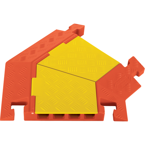 Linebacker&reg; 5-Channel Heavy Duty Cable Protector - Right Turn Duraquip Inc