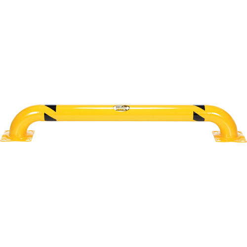 Protecteur de r&acirc;telier &agrave; profil bas, 5,3' la x 0,74' h, Jaune Duraquip Inc