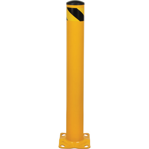 Butoir, Acier, 36" h x 4-1/2" la, Jaune Duraquip Inc