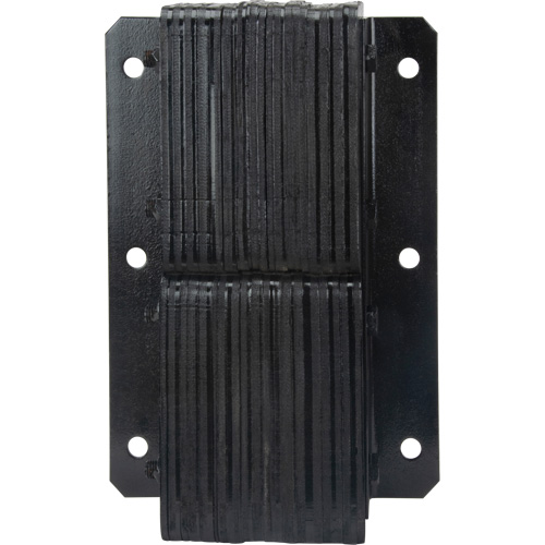 Butoirs de quai lamell&eacute;s, Vertical, Caoutchouc, 11" la x 4" p x 20" h Duraquip Inc