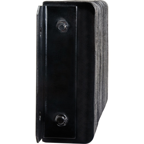 Laminated Dock Bumpers, Horizontal, Rubber, 24" W x 4" D x 12" H Duraquip Inc