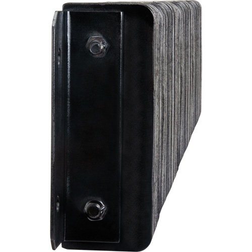 Laminated Dock Bumpers, Horizontal, Rubber, 36" W x 4" D x 12" H Duraquip Inc