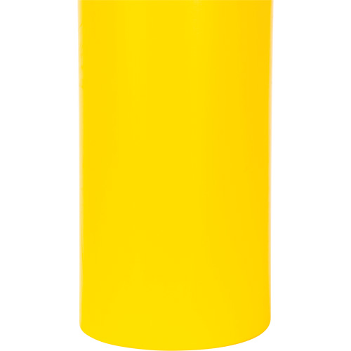 Polyethylene Bollard Cover, 6-5/8" Dia. x 52" L, Red/Yellow Duraquip Inc