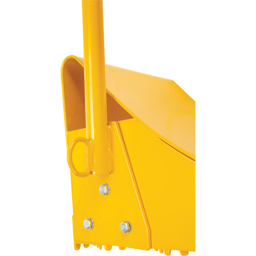Ice Chock with Ergonomic Handle, Steel, Yellow, 8-1/16" W x 10-5/8" D x 8-13/16" H Duraquip Inc