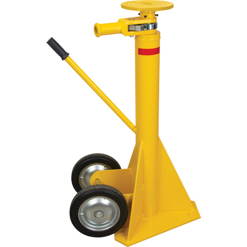 Cric &agrave; rochet pour remorque &agrave; capacit&eacute; statique de 100 000 lb, Cap. de levage 20 tonnes Duraquip Inc