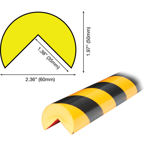A Plus Profile 1M Corner Protection Bumper Guard Duraquip Inc