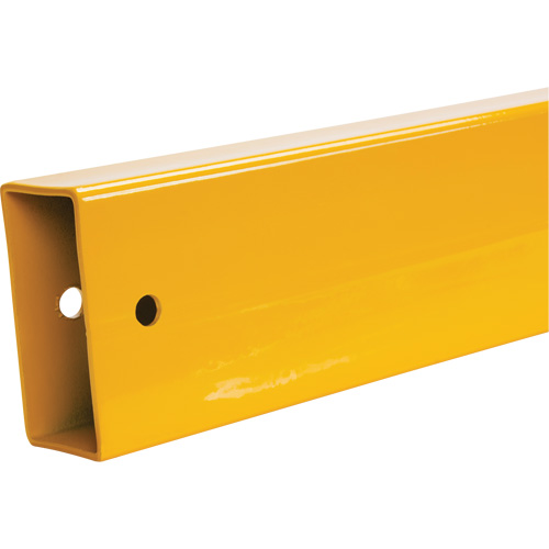 Lift-Out Light-Duty Guard Rail, Steel, 6' L x 4" H, Safety Yellow Duraquip Inc