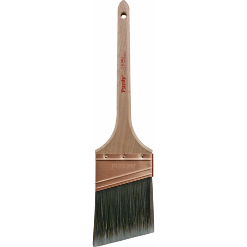 XL Glide Paint Brush, Poly/Nylon, Wood Handle, 2-1/2" Width Duraquip Inc