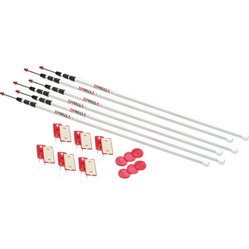Zipwall&reg; Spring Loaded Pole Duraquip Inc