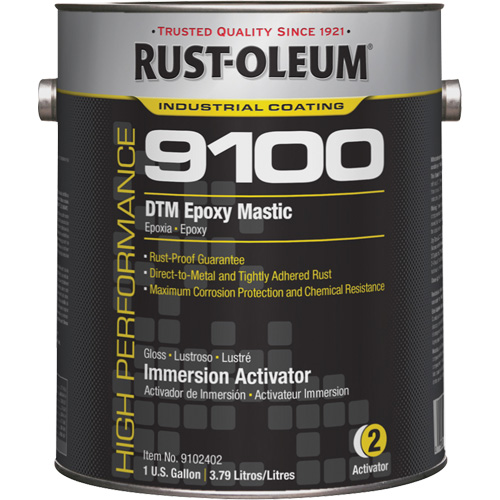 Activateur standard pour mastic &eacute;poxy DTM du syst&egrave;me 9100, Gallon Duraquip Inc