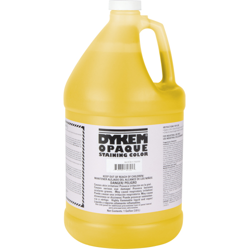 Opaque Staining Colours, Jug, Yellow Duraquip Inc