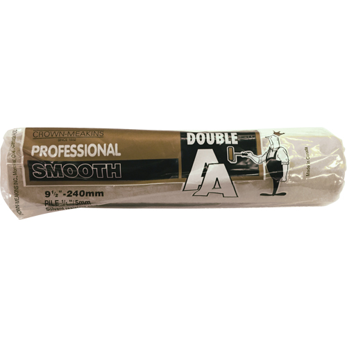 Professional AA Synthetic Paint Roller Cover, 6 mm (1/4") Nap, 240 mm (9-1/2") L Duraquip Inc