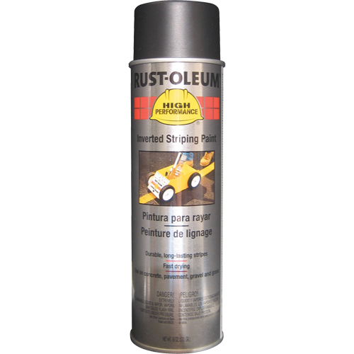 2300 System Inverted Striping Paint, Black, 18 oz., Aerosol Can Duraquip Inc