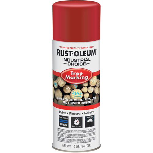 Industrial Choice T1600 Tree Marking Paint, Red, 16 oz. Duraquip Inc