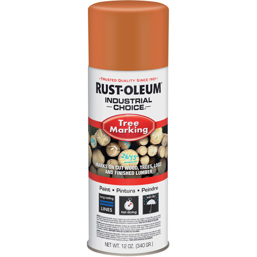 Industrial Choice T1600 Tree Marking Paint, 12 oz., Aerosol Can Duraquip Inc