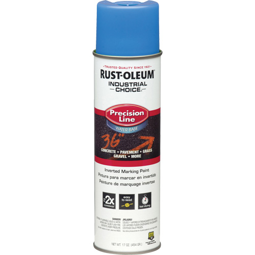 Peinture de marquage lin&eacute;aire de pr&eacute;cision &agrave; base d'eau M1800, 17 oz, Canette a&eacute;rosol Duraquip Inc