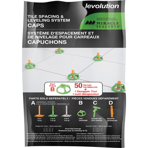 Capuchons universels Miracle Sealants Levolution Duraquip Inc