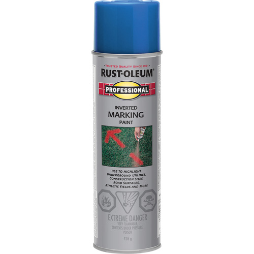 Inverted Marking Paint Spray, Aerosol Can Duraquip Inc