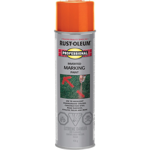 Inverted Marking Paint Spray, Aerosol Can Duraquip Inc