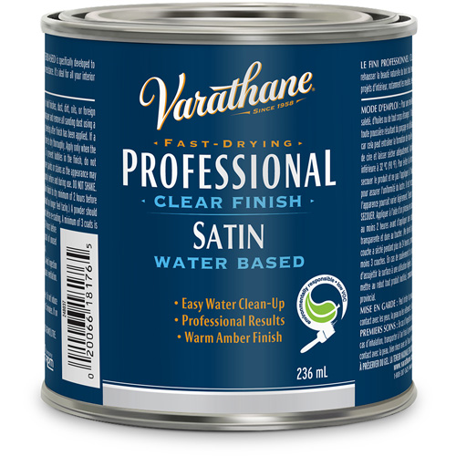 Fini professionnel Varathane, 236 ml, Transparent, Satin Duraquip Inc