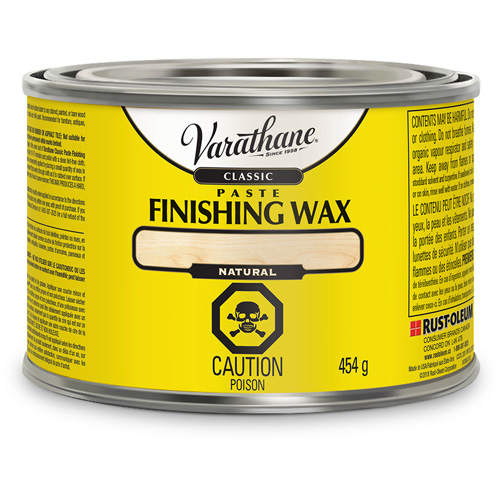 Varathane&reg; Classic Paste Finishing Wax, 450 g, Natural, Matte Duraquip Inc