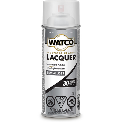Laque pour bois Watco, 319 g, Transparent, Semi-brillant Duraquip Inc