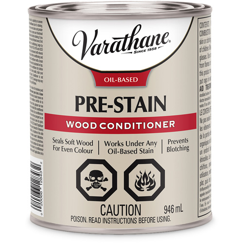 Conditionneur de bois de premi&egrave;re qualit&eacute; Varathane, 946 ml, Transparent Duraquip Inc