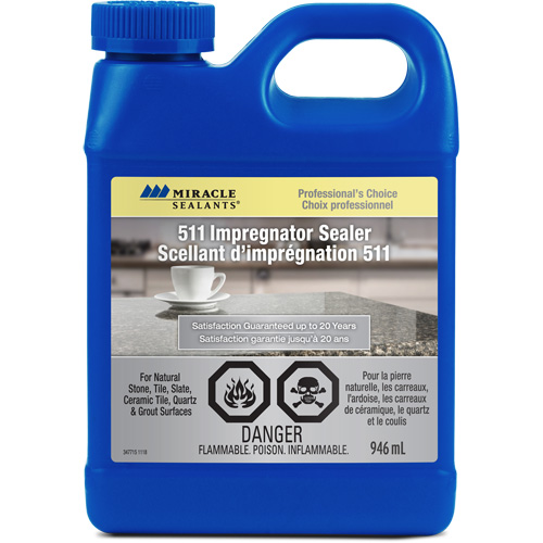 Scellant Impregnator 511 Miracle Sealants, Cruche Duraquip Inc