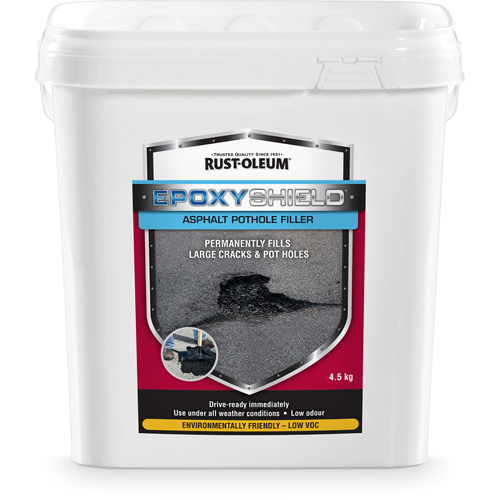 EpoxyShield&reg; Asphalt Pothole Filler, Pail, Black Duraquip Inc