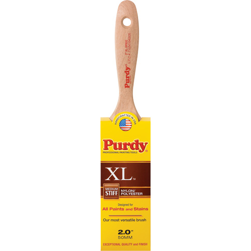Pinceau XL Sprig, Poly/nylon, Manche Bois, Largeur de 2" Duraquip Inc