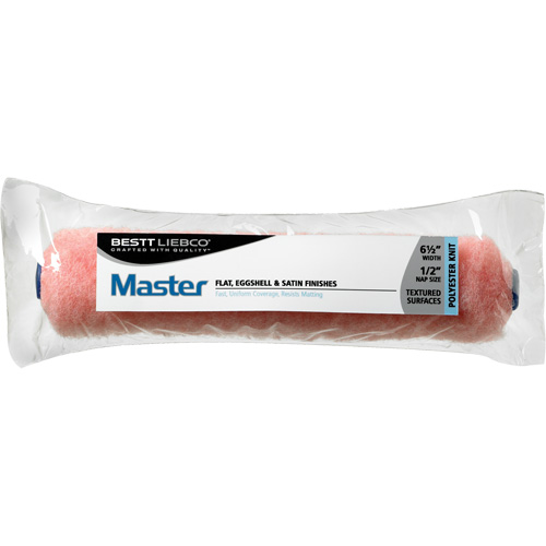 Master All Purpose Mini Roller Cover, 13 mm (1/2") Nap, 165.1 mm (6-1/2") L Duraquip Inc