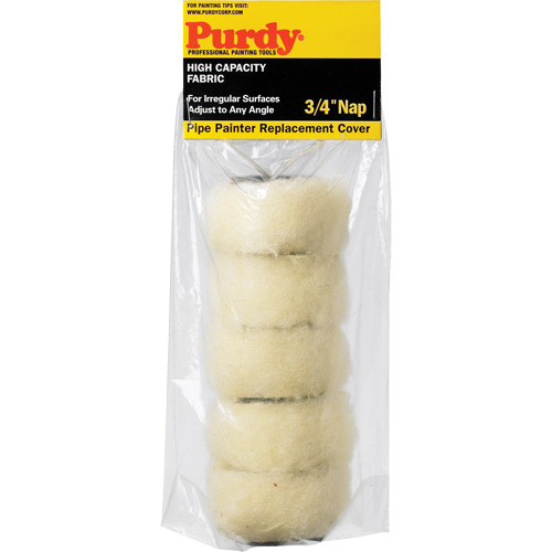 Pipe Painter Roller Refill, 19 mm (3/4") Nap, 177.8 mm (7") L Duraquip Inc