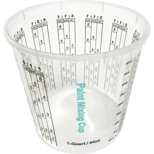 Gobelet en plastique pour m&eacute;lange de peinture, 1,25 L Duraquip Inc