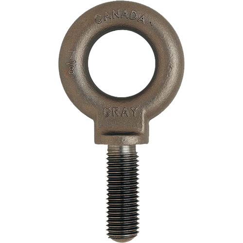 Eye Bolts, Uncoated Natural Finish, 4000lbs. (2 tons) Capacity Duraquip Inc