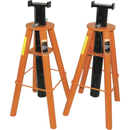 871A Truck Stand Set, 10 Tons Capacity, 30-3/4" - 46-1/4" H Duraquip Inc