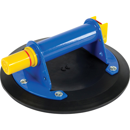 Manually Operated Hand Vacuum Cups - Pump Action Handcup, 8" Dia., 123 lbs. Capacity Duraquip Inc