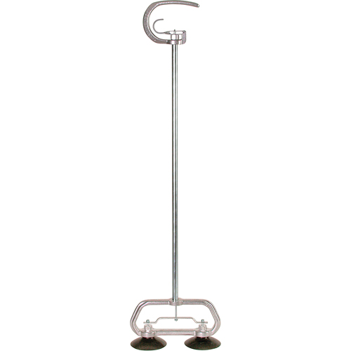Vacuum Cups - Verti-Lift - Double Cup, 50 lbs. Capacity, 4", Tab, 33" Handle Length Duraquip Inc