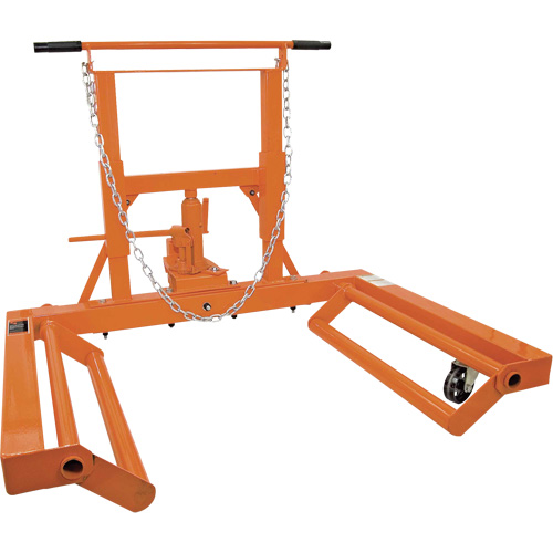Chariot &agrave; roulettes pour charges lourdes, Capacit&eacute; de 1500 lb, 10-1/4" h Duraquip Inc
