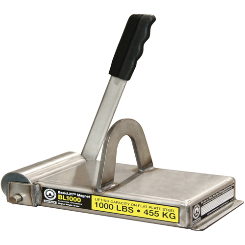 &eacute;lectro-aimants de levage de base, Capacit&eacute; de retenue 1000 lb (0,5 tonne), 11" lo x 5-5/8" la x 5-1/2" h Duraquip Inc