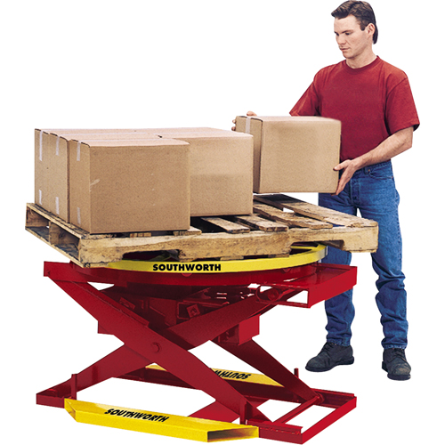 Pallet Pal&reg; 360 Air Pneumatic Palletiser, 48" L x 36" W, 4500 lbs. Cap. Duraquip Inc