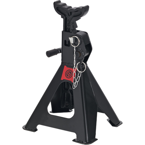 Jack Stands, Locking Pin, 6 tons Capacity, 15-7/10" - 24-2/5" H Duraquip Inc