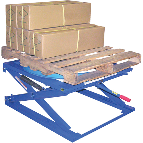 Adjustable Pallet Stand, 42-1/4" L x 40" W, 4000 lbs. Cap. Duraquip Inc
