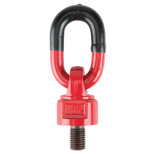 Lifting Swivel Hoist Rings, M24, 38 mm Thread Length, Alloy Steel Duraquip Inc