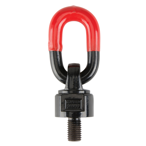 Anneaux de treuil de levage pivotant, 5/16", Longueur du filetage 13 mm, Acier alli&eacute; Duraquip Inc