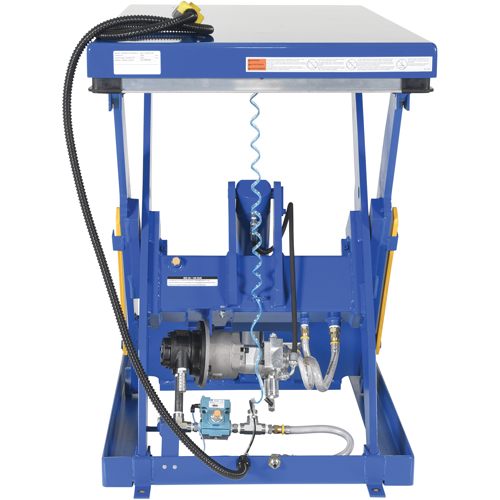 Hydraulic Scissor Lift Table, Steel, 60" L x 30" W, 3000 lbs. Cap. Duraquip Inc